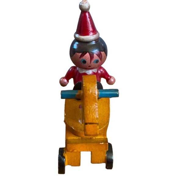 VINTAGE🎄Wooden Toys Christmas Ornament - Picture 4 of 5
